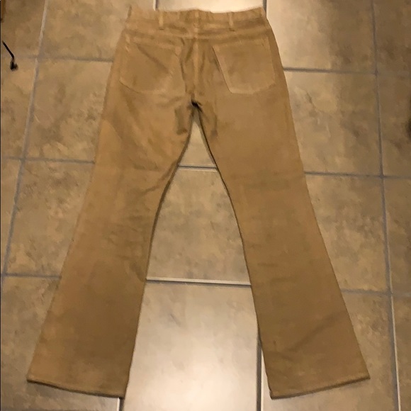 tan flare jeans - Picture 3 of 3